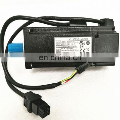 ECMA-C10604SH AC servo motor A2 400W With keyway,k center threaded hole,oil sealed brake Big inertia