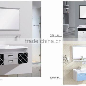 Stainless Steel Bathroom Jiaozuo Cabinet photo-2