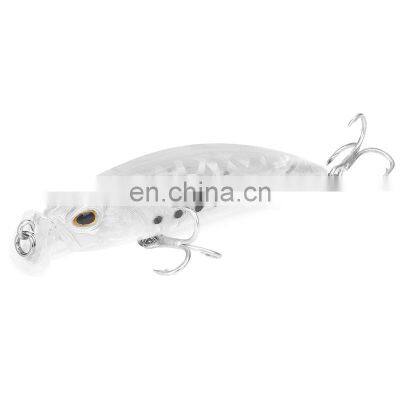 Wholesale Lifelike Bass Popper 8cm 10g Hard Bait Fishing Lure Minnow for Freshwater Sea Fishing photo-4
