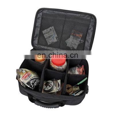 Large capacity Adjustable 6 Compartments Shoulder  multi-pocket fishing reel fishing line box Fly Fishing Bag