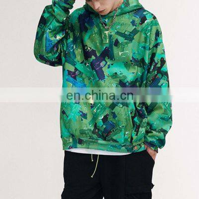 2021 new wholesale 100% cotton solid color print men thick cotton customized design winter hoodie for 2021