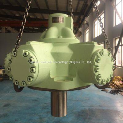 Staffa Hydraulic Motor Large Torque Low Speed for Injection Molding Machine/Marine Deck Machinery/Construction Machinery/Coal Mine Machine Hmc080/125/200