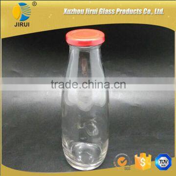 clear empty glass drinking bottles 500ml