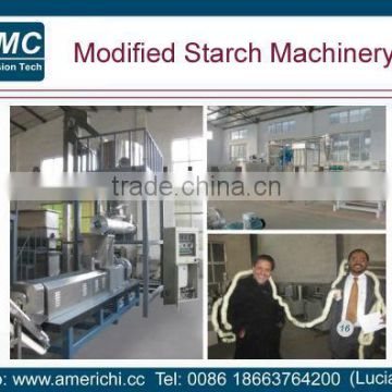 Pre-gelatinized starch machinery