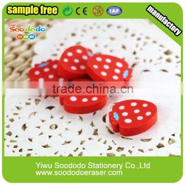 Strawberry Creative Extruded Stationery Eraser Gift photo-3