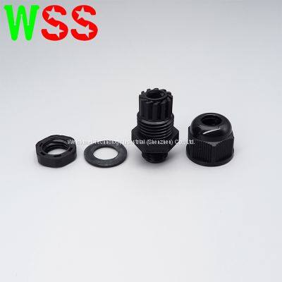 China Factory Plastic Strain Relief Cable Gland IP68 M12 M16 M20 M25 PG