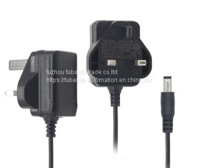 Wall plug in ukca ac dc adapter 12v switching power adaptor 5v 9v 12v 24v 0.5a 1a power adapter for led strip light