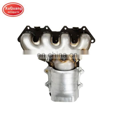 XUGUANG hot sale direct fit auto catalytic converter for Brilliance zhonghua zunchi