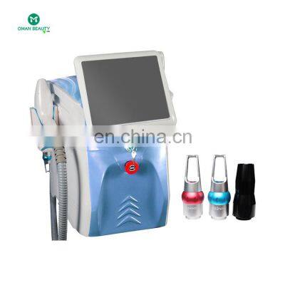 2022 Hot sale  2 in 1 Opt Painless Hair Removal Machine And ND Yag Laser Tattoo Removal Machine