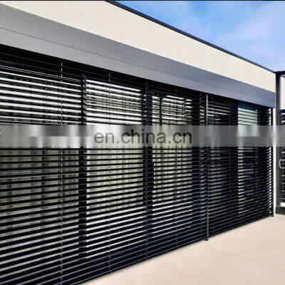 Hot Sale  Waterproof Electric Aluminium External Roller Shutters Outdoor Venetian Blinds