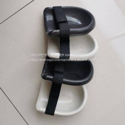 Factory Direct White, Black Pu Polyurethane Labor Protection Works KNEEPAD, Garden Knee Pad Soft Pad photo-2