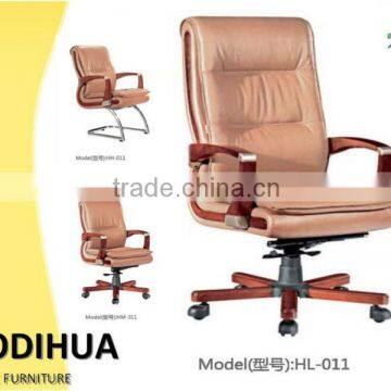 Popular top sale high back chair with wood arm/wooden director chair HL-011