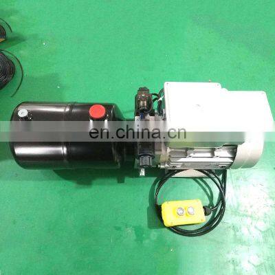 24vDC/380vac/12vdc/220vac 1.5kw 2kw 2.2kw 3kw OR CUSTOM Double Action Hydraulic Power Packs for Cars photo-2
