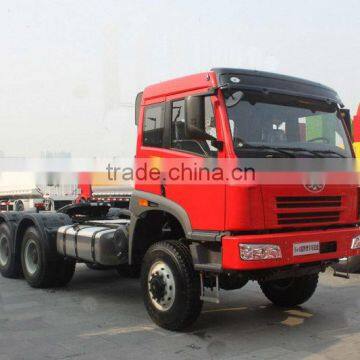 China tractor truck FAW 6x6 380hp tractor truck for sale