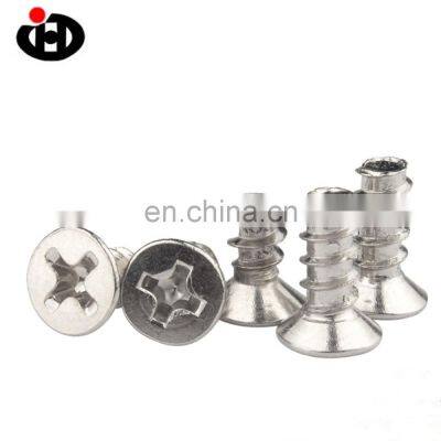 DIN965 countersunk head screws high quality flat head cross recessed stainless steel