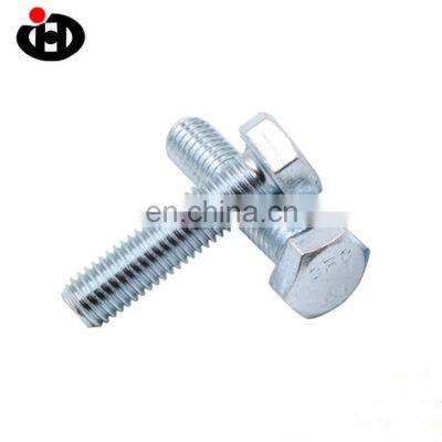 Hot Sale JINGHONG DIN933  Carbon Steel  Hex Bolt Size