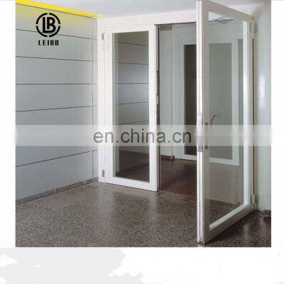 PVC frame casement balcony door and front patio upvc swing panel door