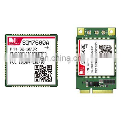 SIM7600A-H Multi-band LTE-FDD/LTE-TDD/HSPA+/UMTS/EDGE/GPRS/GSM Module LCC Type Supports LTE CAT4 4G Module SIM7600