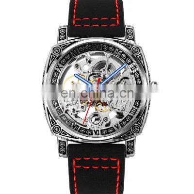 9271 mens luxury watch new arrival men leather strap automatic mechanical watch custom logo label watches