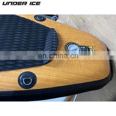 10'/10'6''/11' OEM Popular Wood Design Stand-Up Surfing Paddle Board Inflatable photo-4