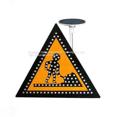 OEM High Quality Waterproof Solar Traffic Sign super power led