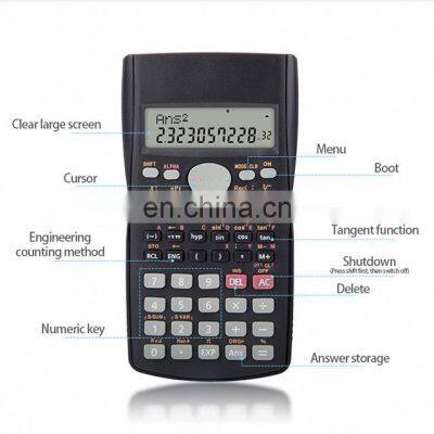 High Quality Plastic Dual Power 12 Digits 417 Functions Electronic Scientific Calculator photo-3