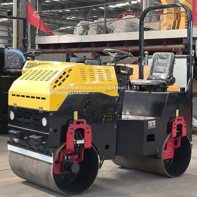 Hydraulic Double Drive Type Steel Roller Drum Type Vibrating Compaction Machine Asphalt Spreading Compaction Machine photo-4