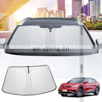 New Hot Car Windshield Sunshade for VW ID.3 ID.4 ID.6 Windshield Shades Luxury Window Sun Blinds For Volkswagen