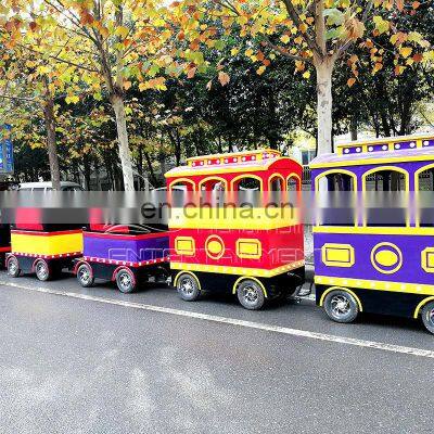 Children Indoor Rides Battery Trackless Train for Sale photo-5