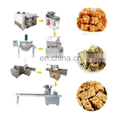 Factory Price Used Peanut Brittle Candy Making Machines peanut candy production line peanut candy packing machine