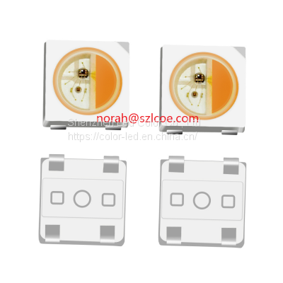 Multi Color Light Emitting Addressable SK6812/LC8812C RGBW SMD 5050 LED Chip for Strip Lights