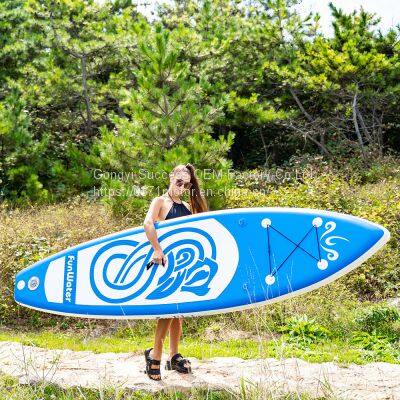 Inflable SUP Board Surfing Board With Air Pump Carry Bag Standing Boat Wakeboard Longboard 2023