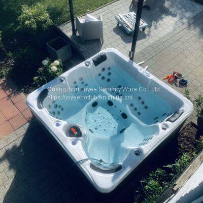 JOYEE ABS Base Ozone System Air Bubble Massage Outdoor Whirlpool Spa Hot Tub photo-5