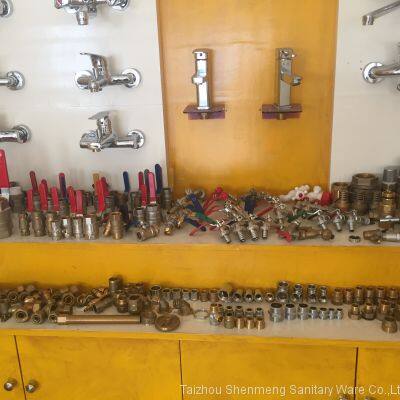 22mm Brass True Color Ball Valve Compression Ends Lever Handle Brass Valves photo-4