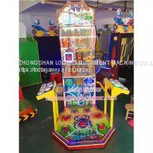 Guangdong Zhongshan Tai Le Play Children's Indoor Video Game Carnival Play Bean Bean Whack-a-mole Button Pat Music Bug Fighting Three People Online Battle photo-5