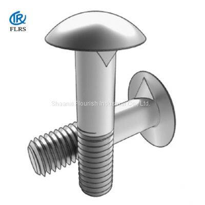 BSW Thread Metal Building Alloy Steel Round Head Bolt photo-2