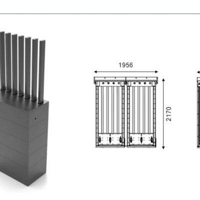 UPARK Factory Auto Flexible Rising Fence Residential-use Invisible Access Wireless Remote Anti-theft Gates Traffic Barriers photo-5
