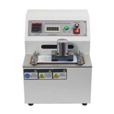 JY-1035 Ink Rub Resistance Tester Ink Decolorizing Test Machine Ink Printing Abrasion Test Equipment