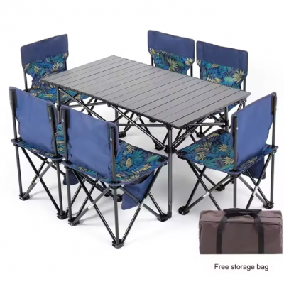 Outdoor Furniture Portable Folding Picnic Dining Table And Chairs photo-2