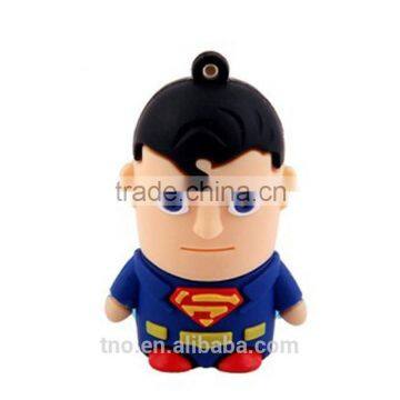 Promotion gift pendrive super heros usb memory stick super man 8gb16gb32gb