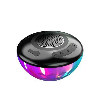 IPX7 Waterproof Float Pool Floating Wireless Speakers Bluetooth Bass Sound Box Mini LED light Speaker