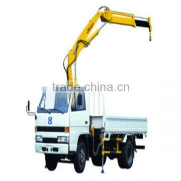 1t,2t truck mounted knuckle boom crane