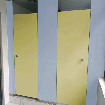 HPL toilet cubicle partition/waterproof solid color toilet cubicle/HPL washroom cubicles toilet cubicles Urinal