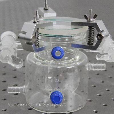 Quartz Glass Reactor in a Double Layer Photocatalytic Reactor With Uv Penetration