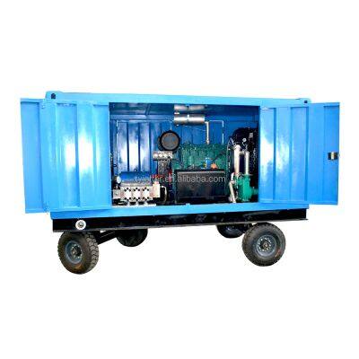 High Pressure Water Jet Cleaner Cleaning Large Sewer Jetting Machine Drain Pipe Hydro Blasting Equipment