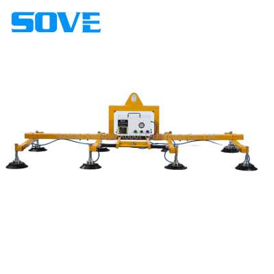 SOVE Electric Vacuum Lifting Machine with Stainless Steel and Iron Plate Pneumatic Lifting Gear Suction Cup