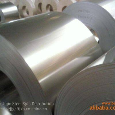Stainless Iron 430, 410, 409, 2b, ba Slitting, Film Pasting