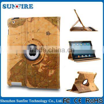 Hot sale Map pattern 13 inch tablet pc case