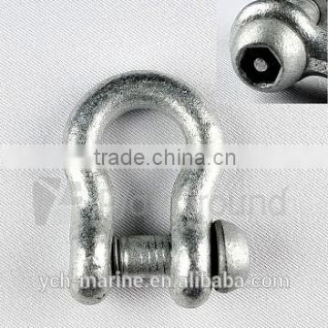 371 With Hex Drive Pin Single Clevis Bow Shackle