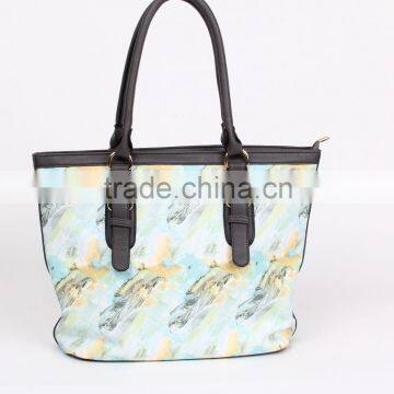 Wholesale Elegant fashionable design handbags ladies 2015/leather handbag from china/woman totes 2015